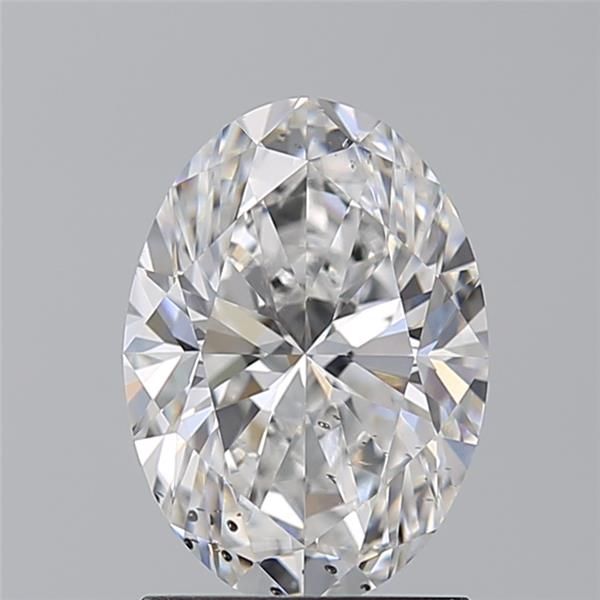 Diamond Natural 1.71Ct E-SI1 Oval - GIA6541714461 1