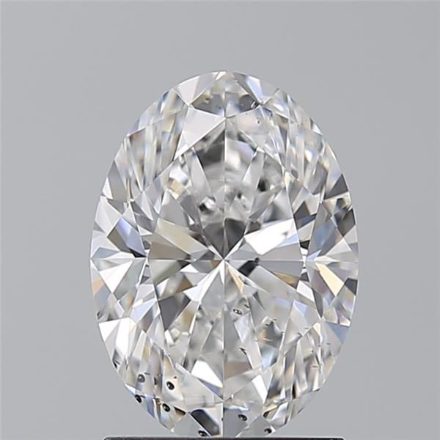 Diamond Natural 1.71Ct E-SI1 Oval - GIA6541714461 1
