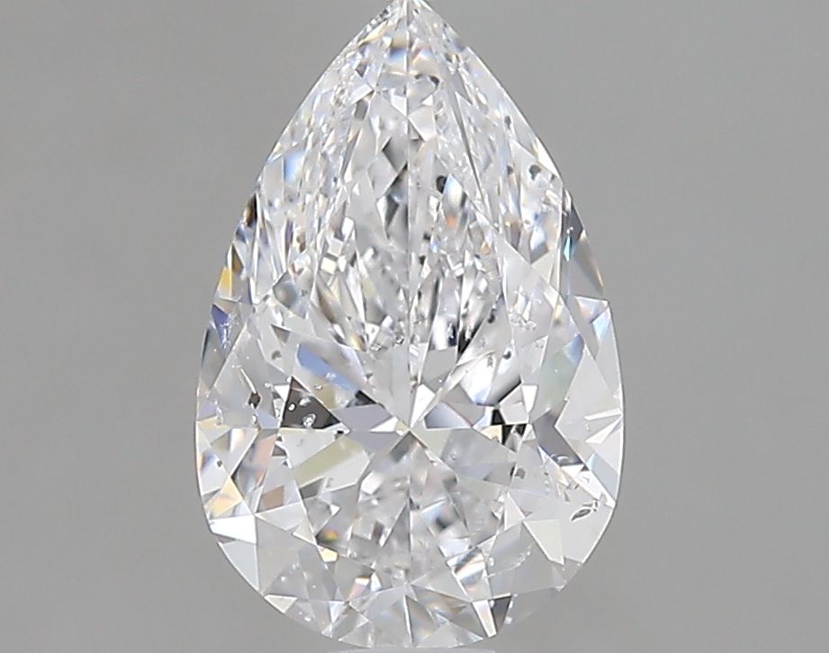 Diamond Natural 1.5Ct D-SI2 Pear - GIA6445545605 1