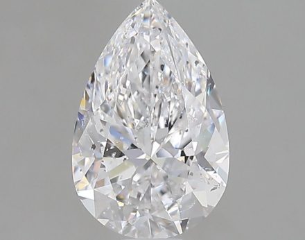 Diamond Natural 1.5Ct D-SI2 Pear - GIA6445545605 1
