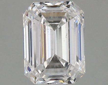 Diamond Natural 1.5Ct E-SI1 Emerald - GIA1415644046 1