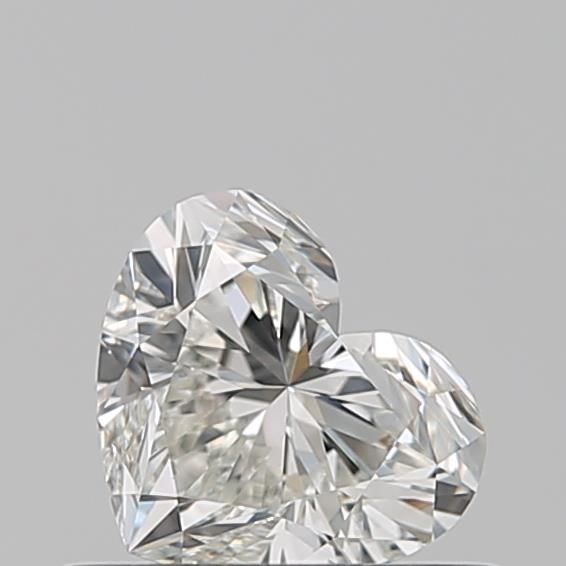 Diamond Natural 0.5Ct I-IF Heart - GIA7546879951 1