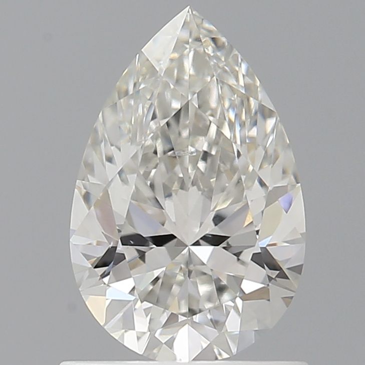 Diamond Natural 1.01Ct H-SI1 Pear - GIA6475720231 1