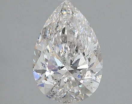 Diamond Natural 1.51Ct D-SI2 Pear - GIA2406242577 1