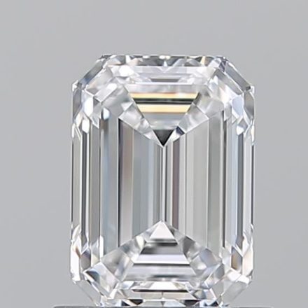 Diamond Natural 1.01Ct D-VVS1 Emerald - GIA7542808118 1