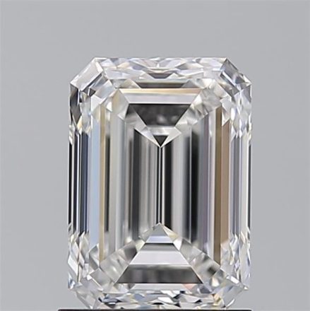 Diamond Natural 1.5Ct F-VVS1 Emerald - GIA5543958785 1