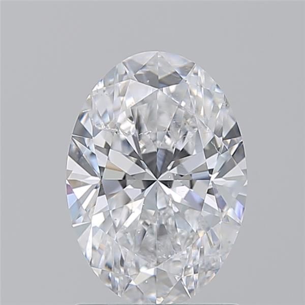 Diamond Natural 1.51Ct D-SI2 Oval - GIA3545012419 1