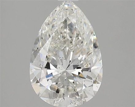 Diamond Natural 1.7Ct H-SI2 Pear - GIA1409482085 1