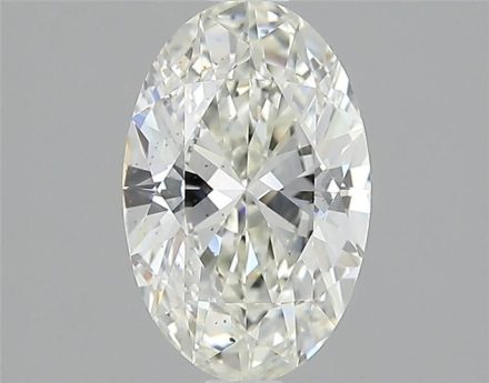 Diamond Natural 1.01Ct J-SI1 Oval - GIA6422794728 1