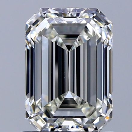 Diamond Natural 1.37Ct H-VVS2 Emerald - GIA2547168647 1