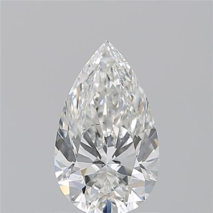 Diamond Natural 1.21Ct H-SI1 Pear - GIA1549961056 1