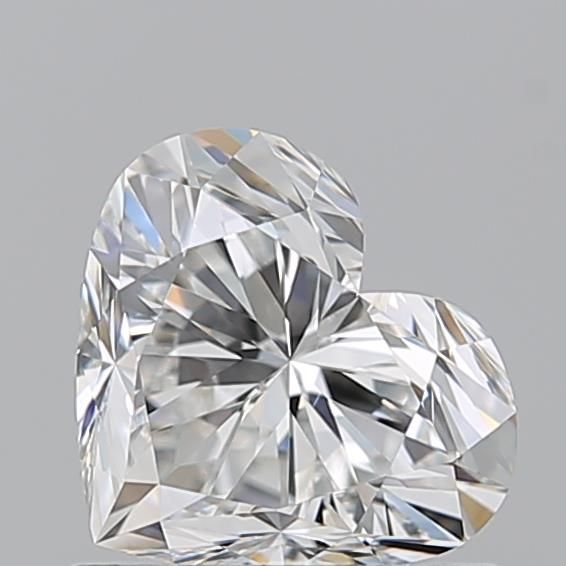 Diamond Natural 1.01Ct F-VVS1 Heart - GIA7551044270 1