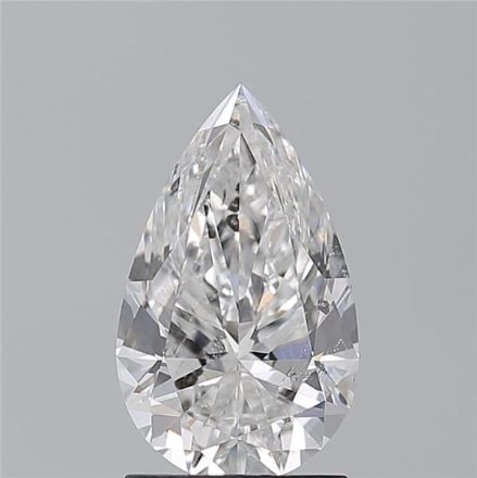 Diamond Natural 1.7Ct E-SI2 Pear - GIA7558044095 1
