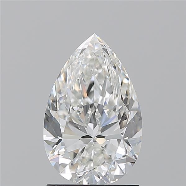 Diamond Natural 1.5Ct G-SI1 Pear - GIA1557044869 1
