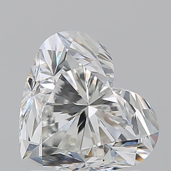 Diamond Natural 1.7Ct H-SI1 Heart - GIA1557139856 1