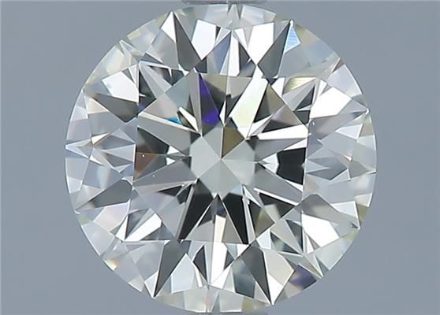 Diamond Natural 1.32Ct M-VVS1 Round - GIA5201454404 1
