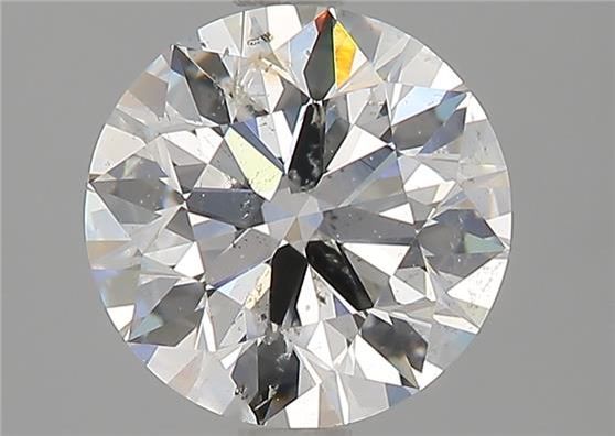 Diamond Natural 1.57Ct H-SI2 Round - GIA7428380091
