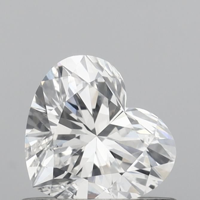 Diamond Natural 0.55Ct F-VS2 Heart - GIA2516672680 1