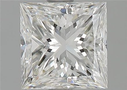 Diamond Natural 1.54Ct H-SI1 Princess - GIA1435007521 1
