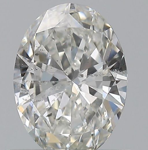 Diamond Natural 0.7Ct H-SI2 Oval - GIA1449620008 1