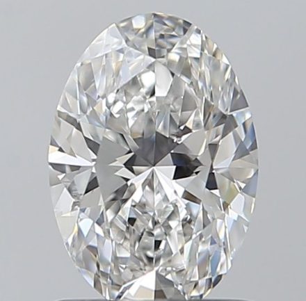 Diamond Natural 1.01Ct F-SI1 Oval - GIA7421508567 1