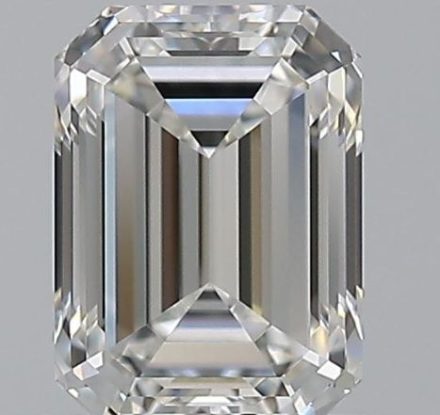 Diamond Natural 1.01Ct F-VS1 Emerald - GIA5476571130 1