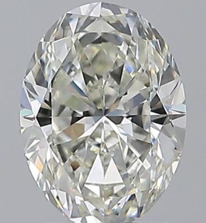 Diamond Natural 1.7Ct J-VS2 Oval - GIA6531091426 1