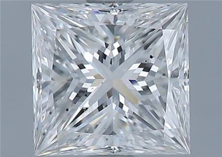 Diamond Natural 1.5Ct G-SI1 Princess - GIA2223414323 1