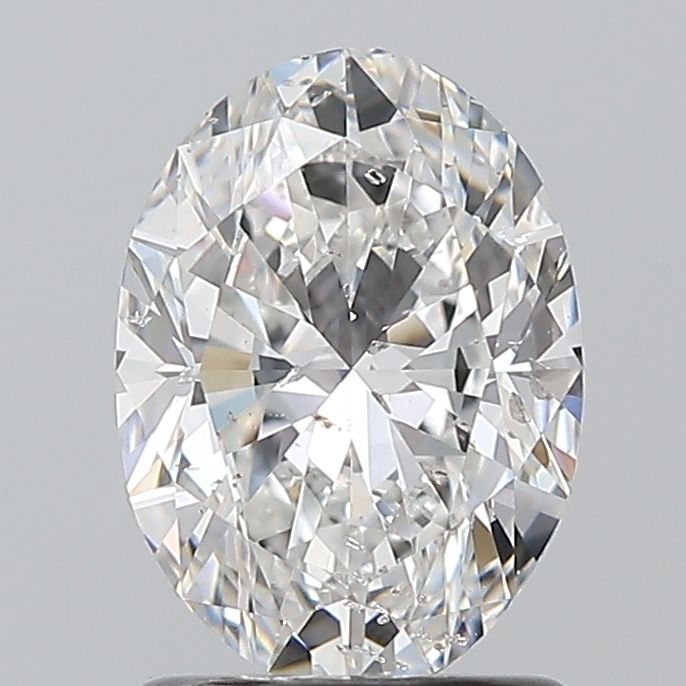 Diamond Natural 1.3Ct F-SI2 Oval - GIA6542240496 1