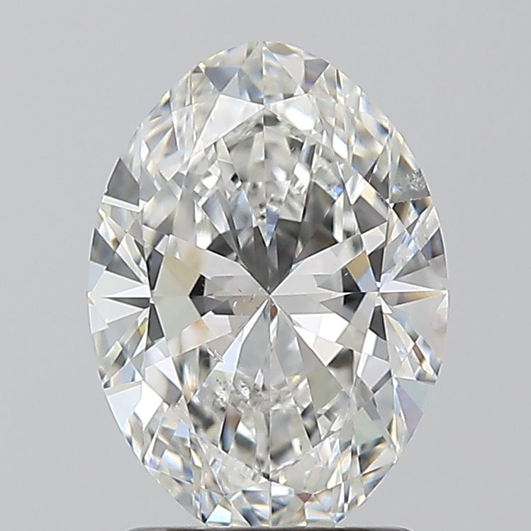 Diamond Natural 1.5Ct F-SI1 Oval - GIA6541200380 1
