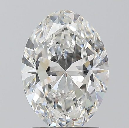Diamond Natural 1.5Ct F-SI1 Oval - GIA6541200380 1