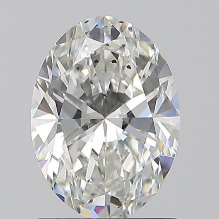 Diamond Natural 1.3Ct G-SI2 Oval - GIA6532997532 1