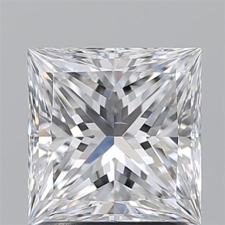 Diamond Natural 1.71Ct D-VS2 Princess - GIA5232745144 1
