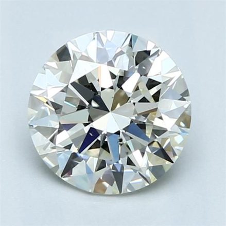 Diamond Natural 1.5Ct J-SI1 Round - GIA2387435055 1