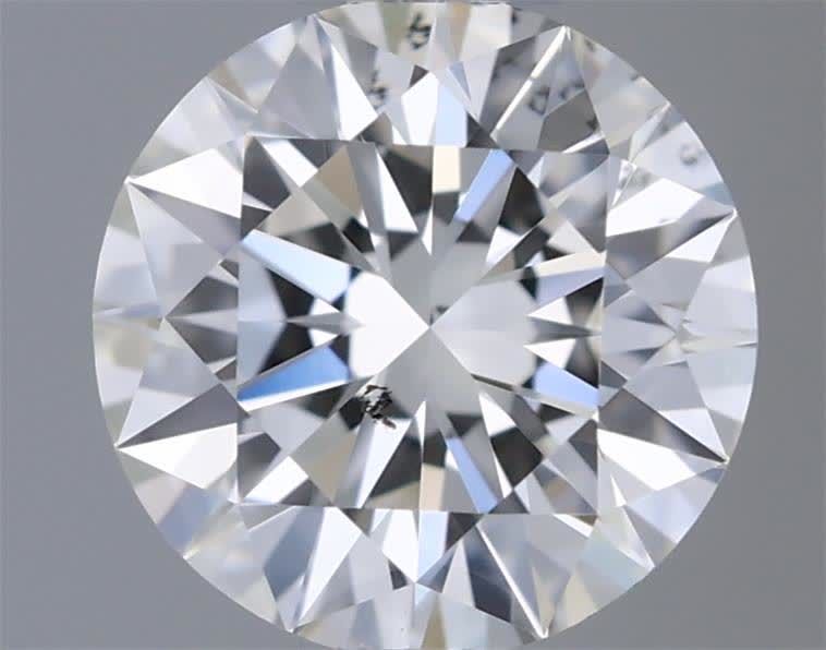 Diamond Natural 0.45Ct H-SI1 Round - GIA2497268878