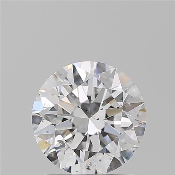 Diamond Natural 1.7Ct D-SI2 Round - GIA7526056012 1