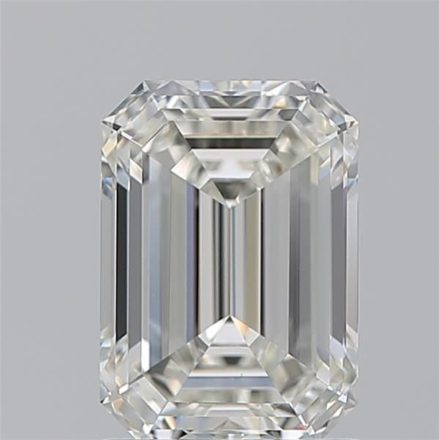 Diamond Natural 1.52Ct J-VVS2 Emerald - GIA2537450376 1