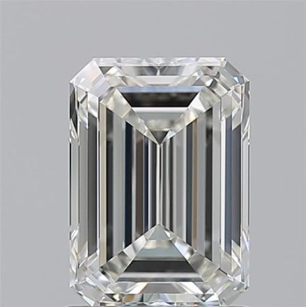 Diamond Natural 1.7Ct I-VVS2 Emerald - GIA6541263980 1