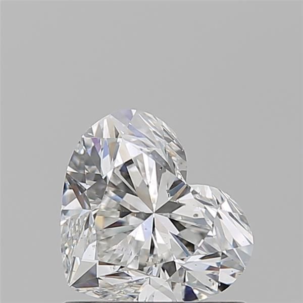 Diamond Natural 0.9Ct G-SI1 Heart - GIA1525871778 1