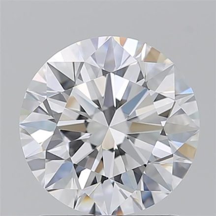 Diamond Natural 1.71Ct D-VVS1 Round - GIA7536597197 1