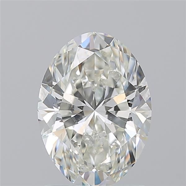 Diamond Natural 1.5Ct J-SI1 Oval - GIA6542039499 1