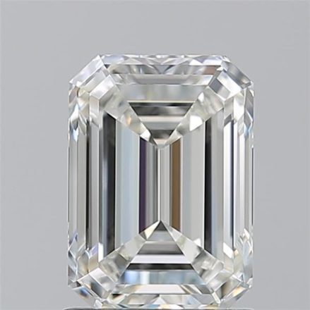 Diamond Natural 1.7Ct I-VVS2 Emerald - GIA1543333045 1