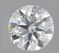 Diamond Natural 1.96Ct D-SI2 Round - GIA2516890990