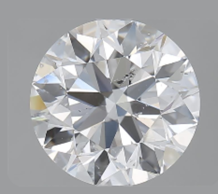 Diamond Natural 1.96Ct D-SI2 Round - GIA2516890990 1