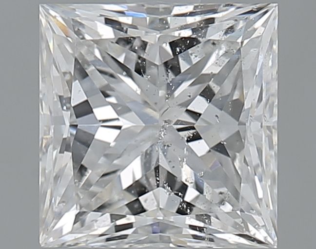 Diamond Natural 1.7Ct F-SI2 Princess - GIA6522623926 1