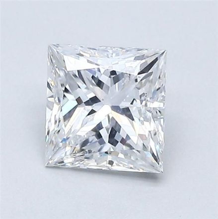 Diamond Natural 1.01Ct E-SI2 Princess - GIA2161166921 1