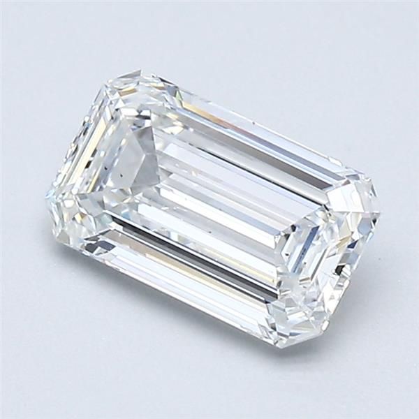 Diamond Natural 1Ct E-SI1 Emerald - GIA6422024930 1