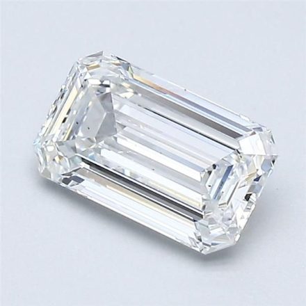 Diamond Natural 1Ct E-SI1 Emerald - GIA6422024930 1