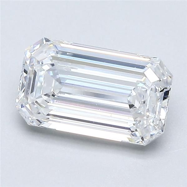 Diamond Natural 1.5Ct D-SI1 Emerald - GIA6227384490