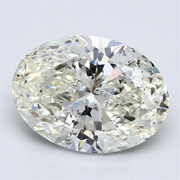Diamond Natural 1.53Ct K-SI2 Oval - GIA6391586778 1